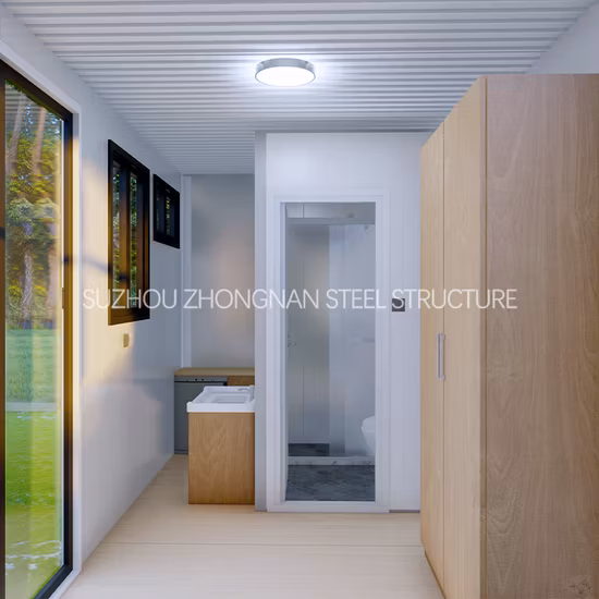 Steel Tiny Prefab Container Office House with Toilet Hot Sale in Australia